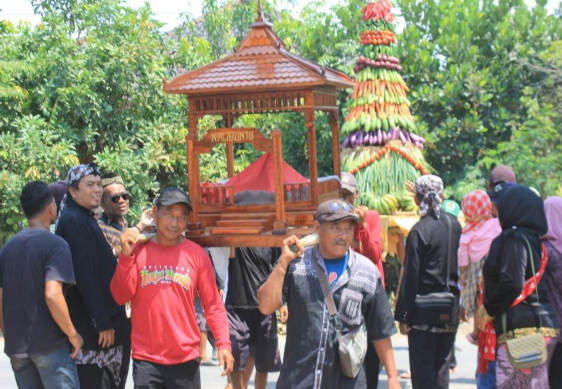 Kirab budaya Hajat Bumi Kalibuntu